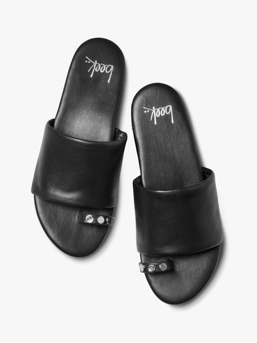 NWT - Beek Vireo Leather Toe-Ring Sandal (size 7 / black)
